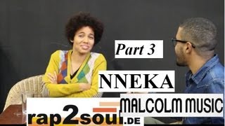 Nneka talks African hair, working with Black Thought | MalcolmMusic