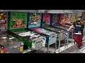 Lets check out my friend Mitch's 56 Pinball Machine Collection!