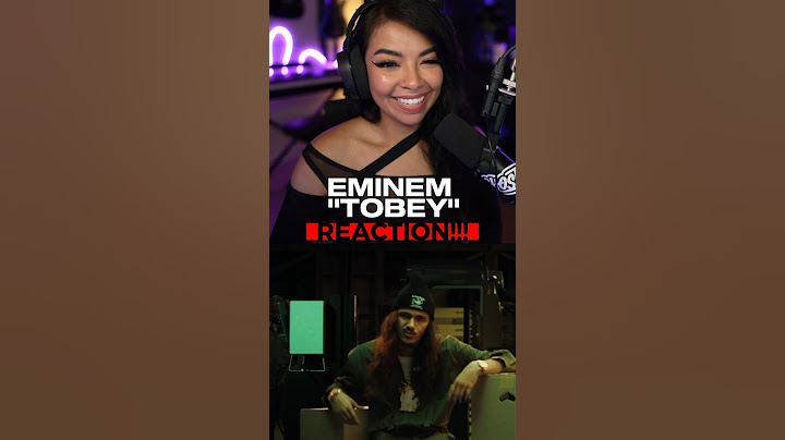 Eminem - Tobey FIRST TIME REACTION !! 🔥 #eminem #bigsean #babytron