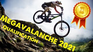 WINNING RUN Qualification! ⚡ CHASING Mick Hannah at MEGAVALANCHE 2021 | FASTEST Time /w Torben Drach