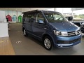 VW T6 California Ocean 2.0TDi 150ps DSG Acapulco Blue Walk Around (6365)