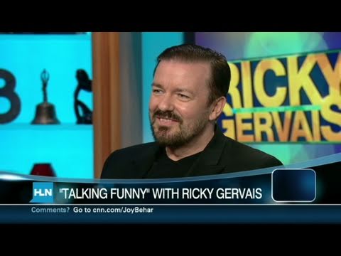 HLN: Ricky Gervais 'Larry David is a genius' - YouTube