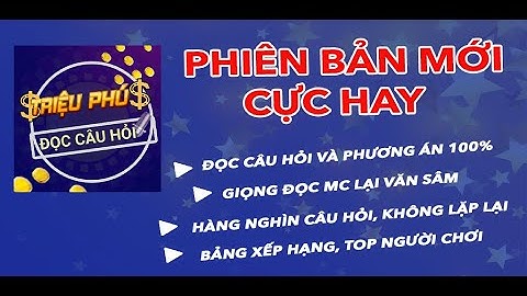 Game Ai Là Triệu Phú