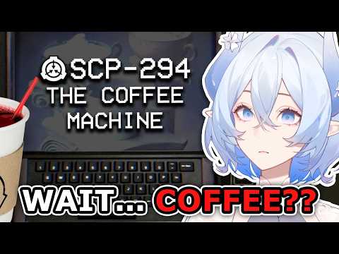 Wait, it's a COFFEE MACHINE?! SCP-294 TheVolgun Vtuber Reaction