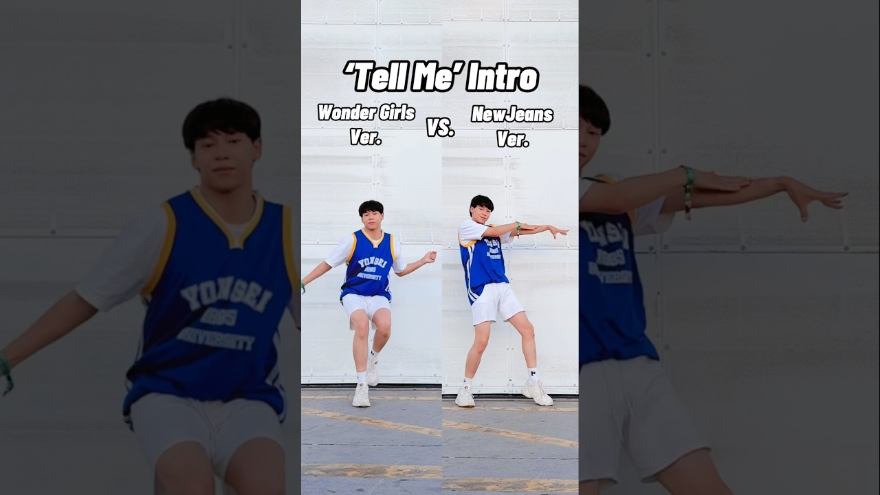 Guarda NewJeans vs. Wonder Girls Version | ‘Tell Me’ Intro 🐰 #kpopdance su YouTube Guarda NewJeans vs. Wonder Girls Version | ‘Tell Me’ Intro 🐰 #kpopdance su YouTube
