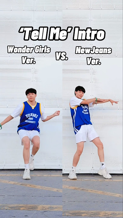 NewJeans vs. Wonder Girls Version | ‘Tell Me’ Intro 🐰 #kpopdance