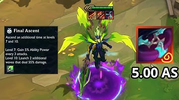 Kayle Ultimate Ascension at Lvl.10 !!?  TFT Set 15