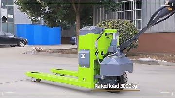 Electric Pallet Truck & Stacker in Action 🚚