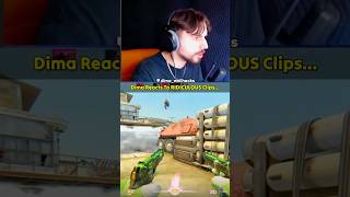 Dima Reacts To RIDICULOUS Clips... #cs2clips #csgo #dimawallhacks