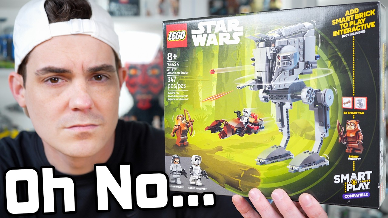 IT'S MISSING? LEGO Star Wars SMART PLAY: AT-ST Attack on Endor Review!