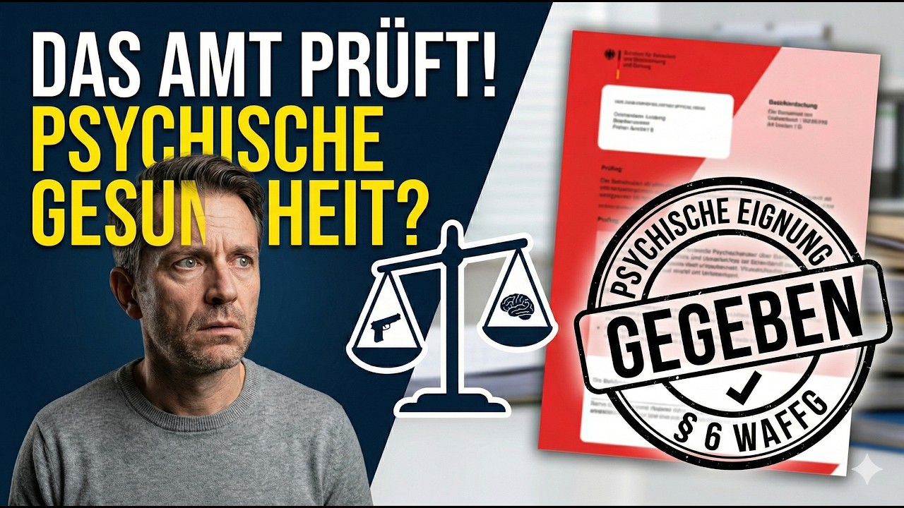 Psychisch krank und Waffenbesitz: Was die Behörde prueft (Privat/O6C3)