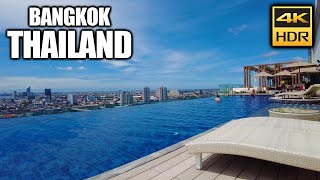 Avani Riverside Hotel Bangkok Thailand - Roof Top Swimming Pool & Bar FULL TOUR