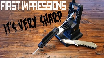 Work Sharp Precision Adjust Knife Sharpener First Impressions