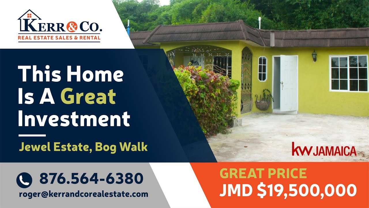 3 Bedroom House For Sale in Bog Walk, St. Catherine. YouTube