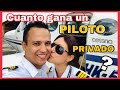 Con licencia de PILOTO PRIVADO me puedo ganar la vida?