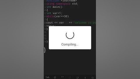use while loop in c++ language coding by sandeep gupta short video