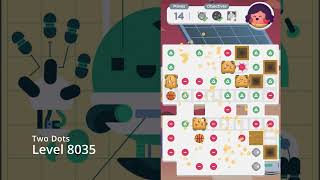 Two Dots Level 8035 Gameplay (no boosters used) ⭐️⭐️⭐️ screenshot 4