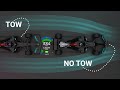 How Powerful Is The Tow? TOW vs NO TOW Comparison | F1 2021 Azerbaijan GP