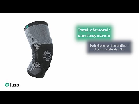 Patellofemoralt smertesyndrom | Helhedsorienteret behandling med JuzoPro Patella Xtec Plus Knæortose