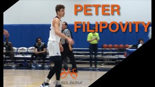 Peter Filipovity putting in major work  [ELITE HIGH SCHOOL BASKETBALL HIGHLIGHTS]