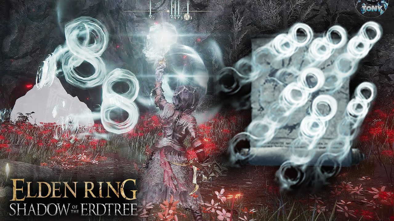 COME TROVARE ANELLI DI LUCE SPETTRALE (INCANTESIMO) SU ELDEN RING SHADOW OF THE ERDTREE - TUTORIAL