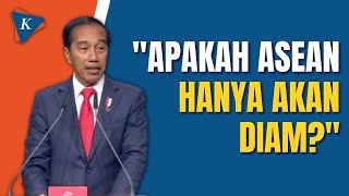 Jokowi Singgung Tantangan Negara-negara Asia Tenggara di KTT ASEAN