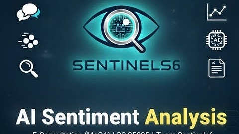 SIH 2025 | Team Sentinels6 | PS 25035–AI Sentiment Analysis for e-Consultation (MoCA)