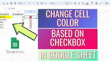 How To Change Cell Color Based On Checkbox In Google Sheets - Change Cell Color In Google Sheets