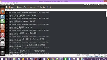 Python Crawler PTT (Single process)