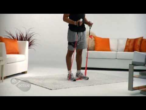 EA SPORTS Active Resistance Bands and Leg Strap video (Wii