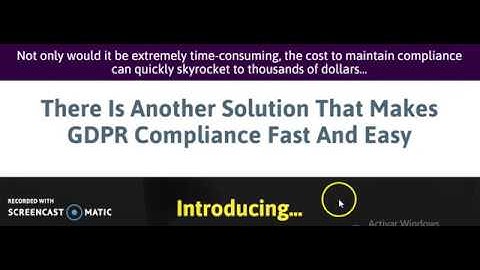 What Is GDPR | How to Make My Website GDPR Compliant