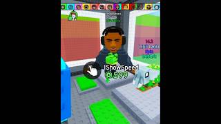 Whattt ??? Ishowspeed in Roblox 😂 #roblox #robloxshorts #shorts