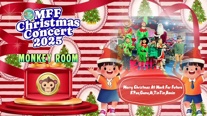 MFF Christmas Concert 2025|Monkey|Band|Merry Christmas at Mark For Future|R'Pao,Gene,Ai,TinTin,Davin
