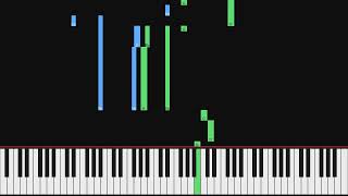 Edvard Grieg - Lyriske stykker, hefte I, op. 12 1. Arietta | Piano Visualization