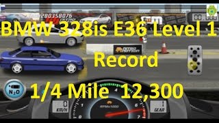 Drag Racing BMW 328is E36 Tune Level 1 Almost World Record 12,300 1/4 mile screenshot 5