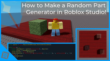 How to Make a Random Parts Generator in Roblox Studio! | Roblox Scripting Tutorial