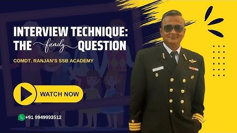 The family question in SSB INTERVIEW #afcat #cds #ssbinterview #nda #personalitydevelopment