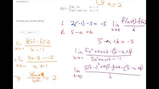 Determine the differentiability of piecewise functions