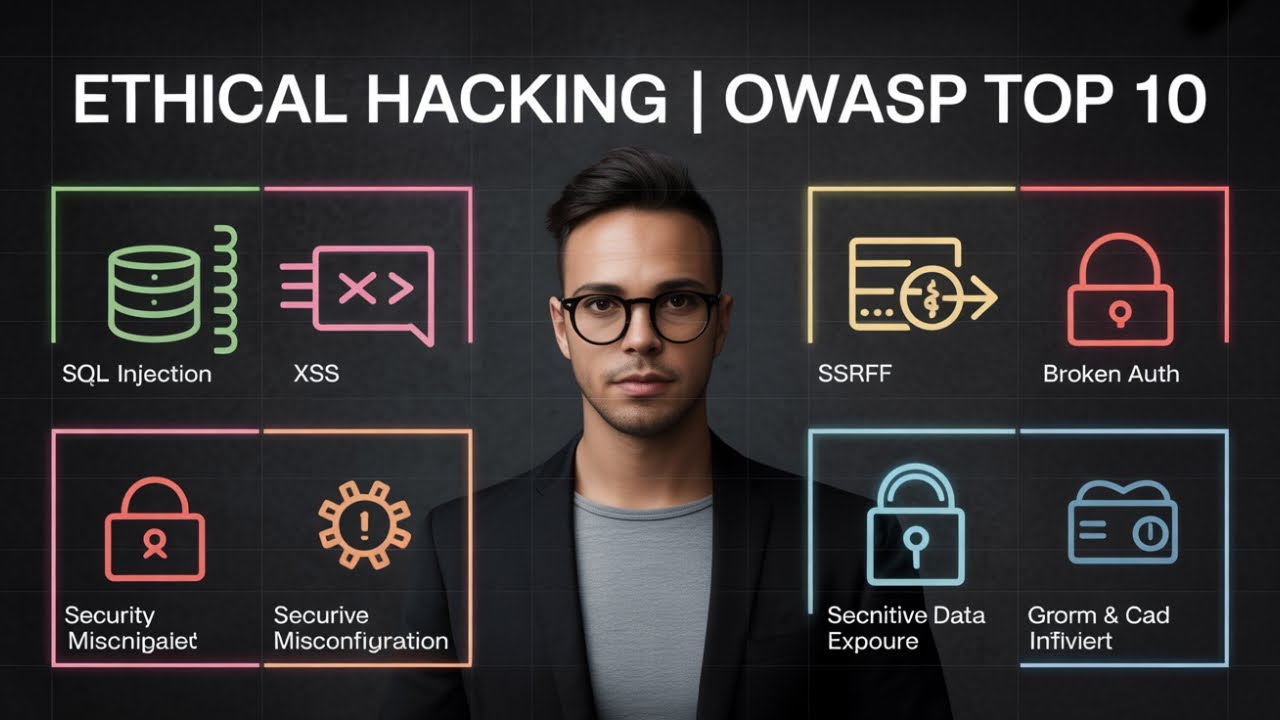 Ethical Hacking Guide | OWASP Top 10 Vulnerabilities Explained with Live Demos