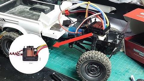 UPGRADE NEW (SURPASS HOBBY 1/10 60A)ESC ON WPL C24-01