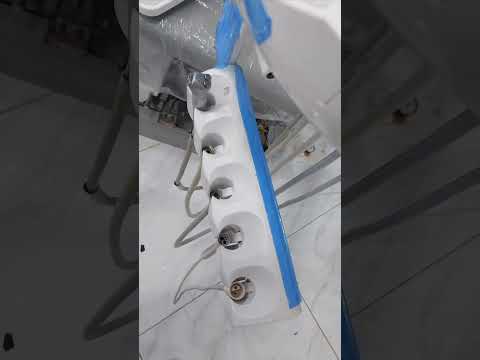 شرح الجزء العملي لمسار الهواء والماء لكرسي الاسنان  