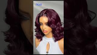 ✨ Serving major cherry black energy! 🍒 The shine is unreal! 💁‍♀️ #nadula #hairtransformation #shorts