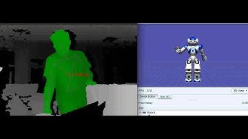 Nao Robot | Gesture Tracking using a Kinect Camera OpenNI