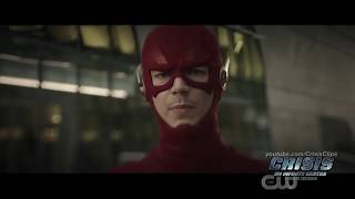 Barry Learns About Oliver's Sacrifice   Crisis on Infinite Earths Crossover HD