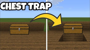 Minecraft Bedrock - Chest Trap Tutorial
