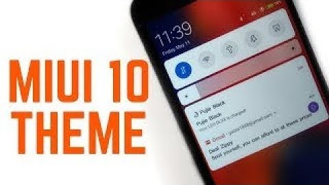 Install Miui 10 Theme On Any Xiaomi Device! Miui 10 First Look