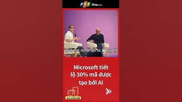 Microsoft tiết lộ 30% mã được tạo bởi AI