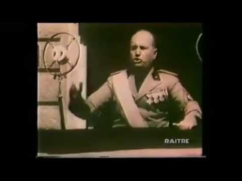 Mussolini Speech 1936