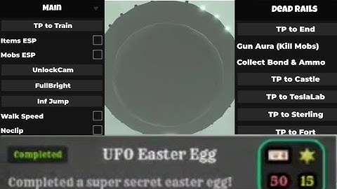 [NEW] DEAD RAILS SCRIPT | COMPLETE SECRET CHALLENGE UFO EASTER EGG | NO KEY | *PASTEBIN*