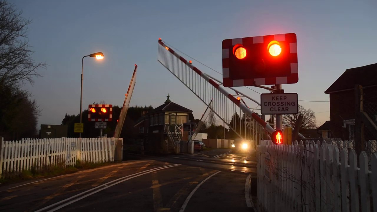 Plumpton Level Crossing - YouTube